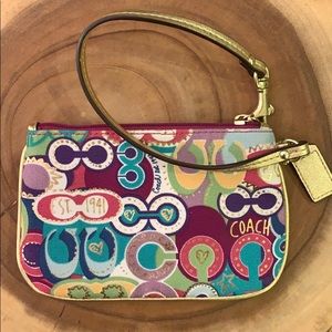 Coach wristlet